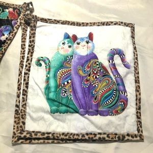 Set of 3 🆕 Kitty kitchen hot pads